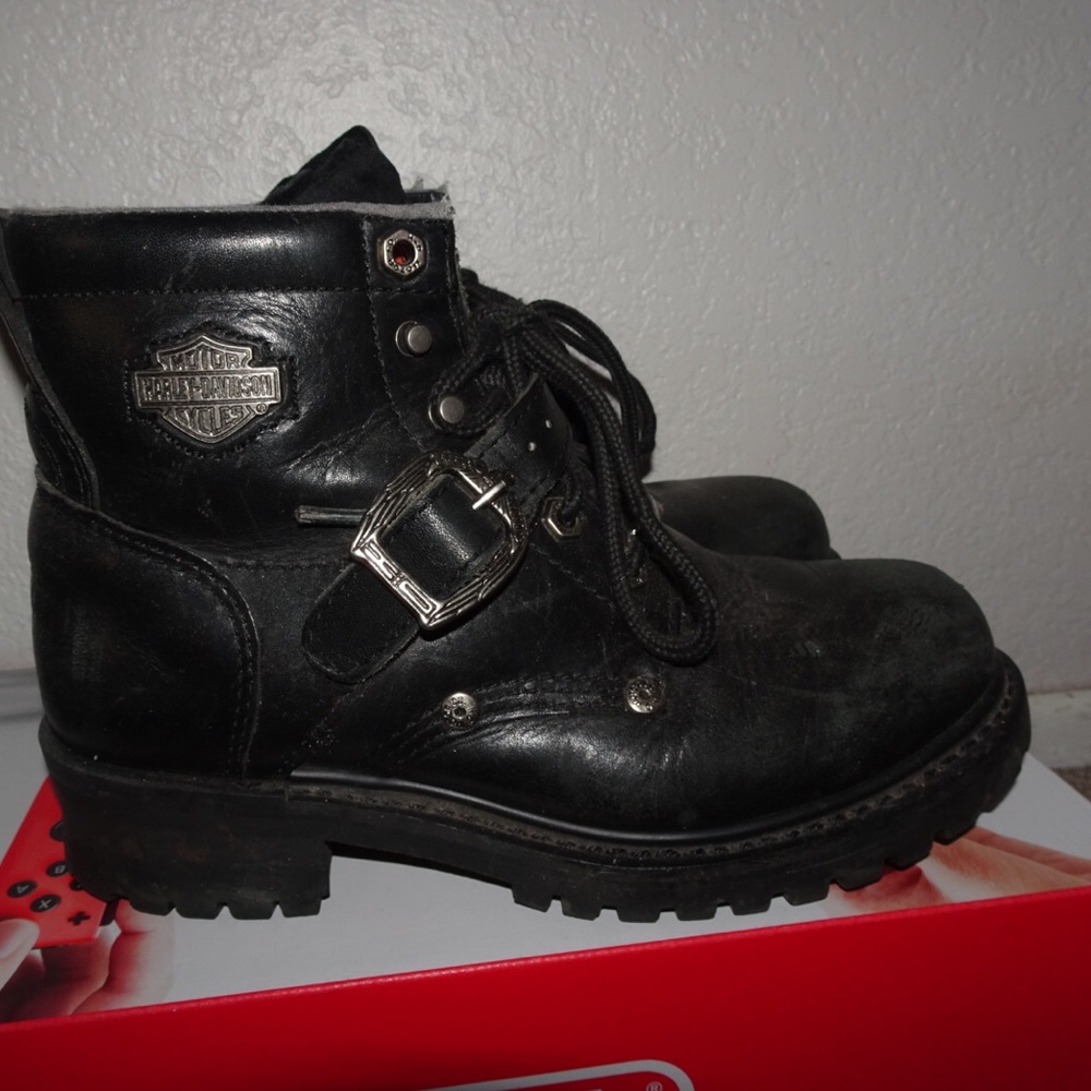Harley Davidson Biker Boots